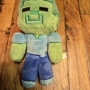 Minecraft Gen 1 Small Baby Zombie Plush Jinx 8"